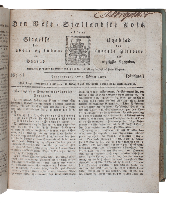 A truly splendid and unique collection of 23 Hans Christian Andersen-items that together tell the true story of Andersen's life and sheds light on all aspects of his life and work. The collection is divided into the following (full descriptions belo...