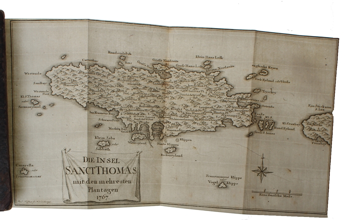 Geschichte der Mission der evangelischen Brüder auf den caraibischen Inseln S. Thomas, S. Croix,und S. Jan. Hrsg. durch Johann Jakob Bossart. 1.-2. Theil. 2 Bde.