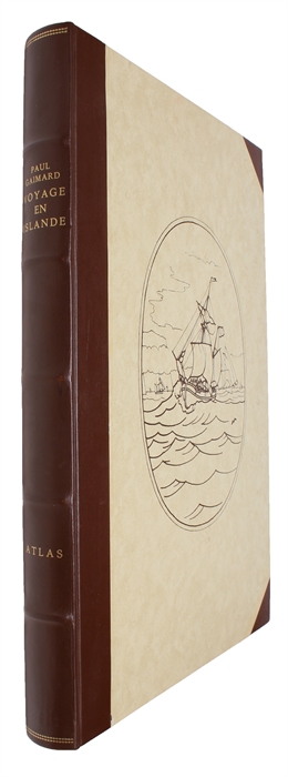 Voyage en ìslande et au Groenland. Publié par Ordre du Roi sous la Direction de M. Paul Gaimard. Lithographie d'apres dessins de M.A. Mayer. Tome I-III. (Haraldur Sigurdsson sa um Utgafuna).