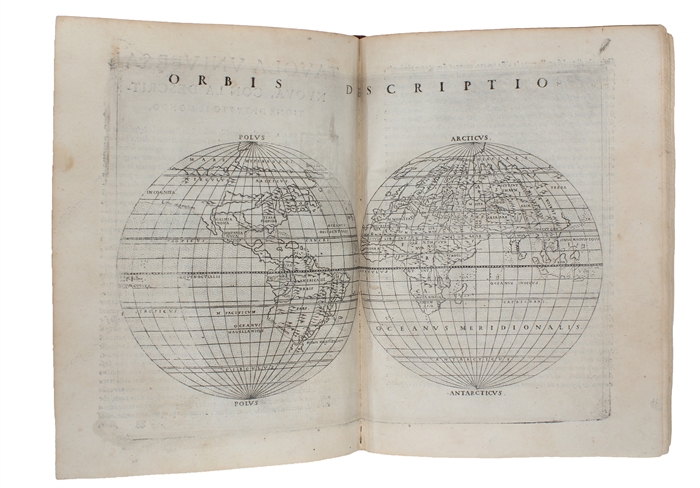 La Geografia di Claudio Tolomeo Alessandrino, Già tradotte di greco in italiano da M. Giero. Ruscelli: & hora in questo nuoua editione da M. Gio. Malomba ricoretta, & purgata d'infiniti errori: come facilmente nella Prefatione a Lettori può ciascuno...