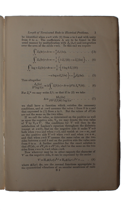 On the Theory of Decrease of Velocity of Moving Electrified Particles on passing through Matter. In: Philosophical Magazine Vol. 25, No. 145, January 1913 pp. 10-31.