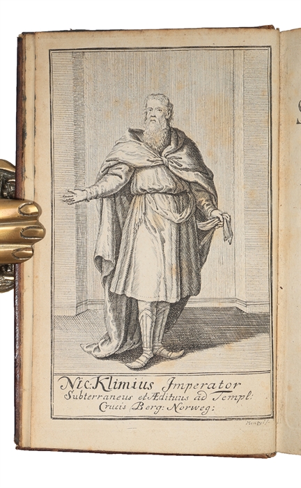 Nicolai Klimii iter subterraneum novam telluris theoriam ac historiam quintæ monarchiæ adhuc nobis incognitæ exhibens Bibliotheca B. Abelini.