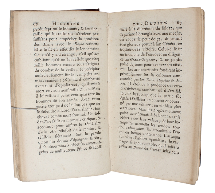 Histoire des Druses, Peuple du Liban, Formé par une Colonie de Francois, Avec des Notes Politiques et Geographiques.