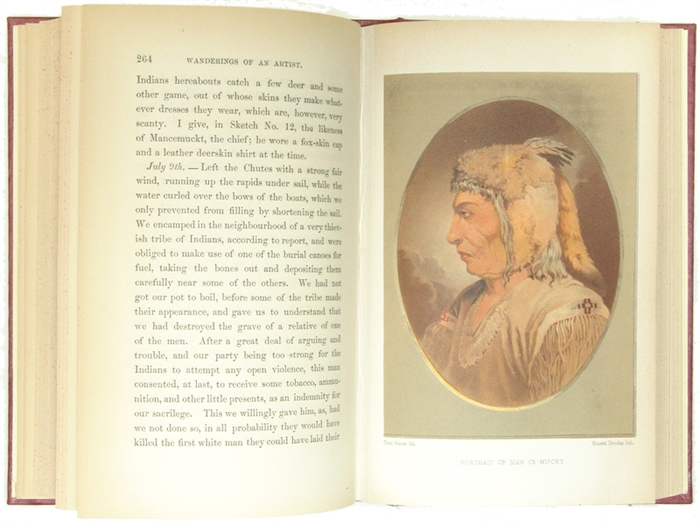 Wanderings of an Artist among the Indians of North America from Canada to Vancouver's Island and Oregon through the Hudson's Bay Company's Territory and back again.