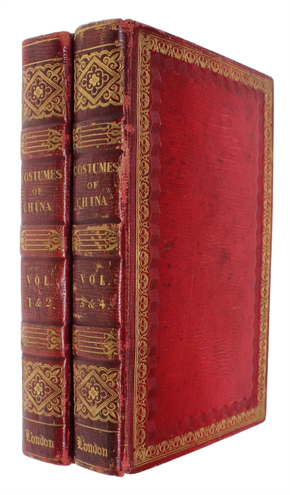 China: Its Costume, Arts, Manufactures &c. Edited principally from Originals in the Cabinet of the late M. Bertin: with Observations, explanatory, historical, and literary. Translated from the French. In Four Volumes. Embellished with Plates. 4 vols.