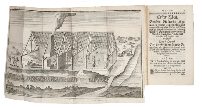 Gründlicher Unterricht von der Theoria und Praxi der heutigen Büchsen=Meisterey, Als auch des Ernst=Feuer=Wercks Nach der Methode des...Mr. de Vauban, In Frag und Antwort verfasset; und in Neun besondere Theile ordentlich eingetheilet...Nun aber zum be...