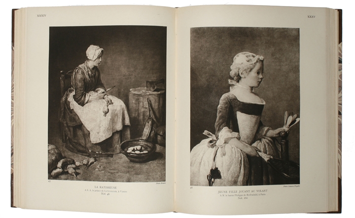 Chardin. Biographie et Catalogue Critiques L'Oeuvre Complet de L'Artiste reproduit en deux Cent Trente-Huit Héliogravures.