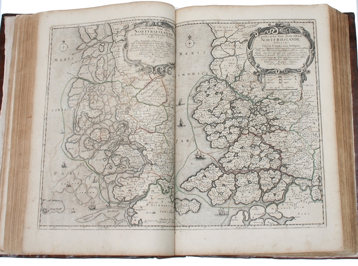 Newe Landesbeschreibung Der zweÿ Herzogthümer Schleswig und Holstein, zusambt vielen dabeÿ gehörigen Newen Landcarten, Die auff Ihr Königl. Maÿtt zu Dennemarck Norwegen etc....Gnädigsten Befehle...bestaltem Iohanne Mejero...Chorograpice elaborirt,...