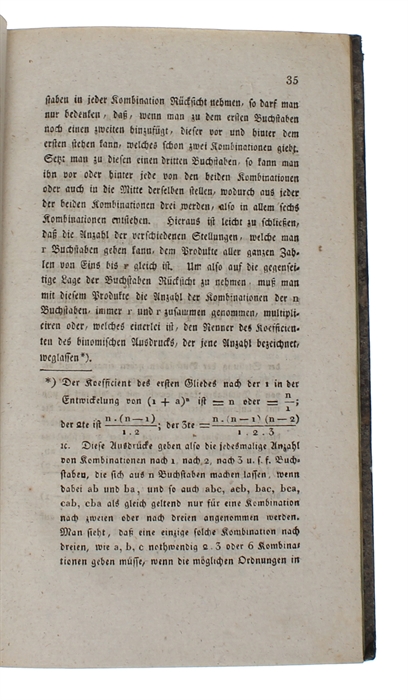 Philosophischer Versuch über Wahrscheinlichkeiten. Nach der dritten Pariser Auflage übersetzt von Friedrich Wilhelm Tönnies. Als wissenschaftliche Anleitung zur Berichtigung unsere Urtheile in Fällen der Ungewischheit für Philosophen, Aerzte, Richter,...