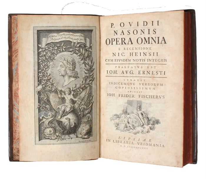 Opera Omnia. E recensione Nic. Heinsii cum eiusdem notis integris. Praefatus est Ioh. Aug. Ernesti. Curavit indicemque verborum copiosissimum adiecit Ioh. Frider. Fishcerus. 2 Vols.