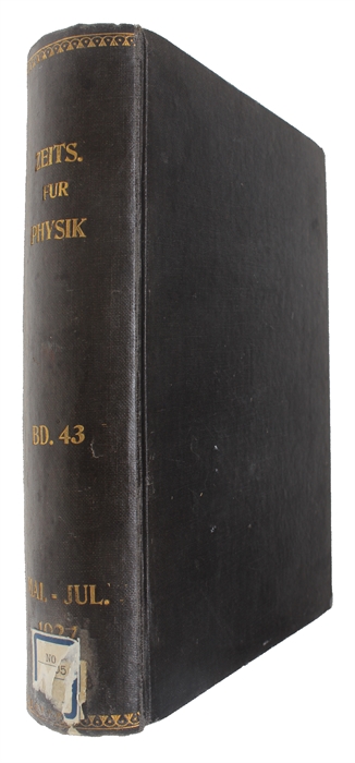 Über den anschaulichen Inhalt der quantentheoretischen Kinematik und Mechanik. (On the physical content of the quantum theoretical kinematics and mechanics).