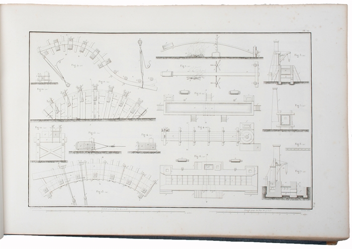 Traité de L'Art de la Charpenterie. [Text volume + plates].