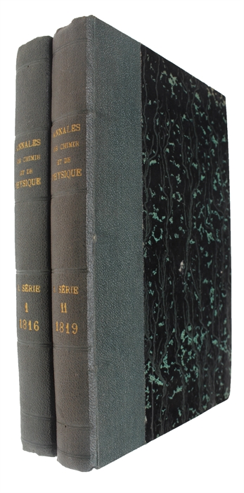 Mémoire sur la Diffraction de la lumière, où l'on examine particululièrement le phénomène des franges colorées que présentent les ombres des corps éclairés par un point lumineux. -  Extrait d'une Lettre de M. Fresnel à M. Arago, sur l'influence de ...