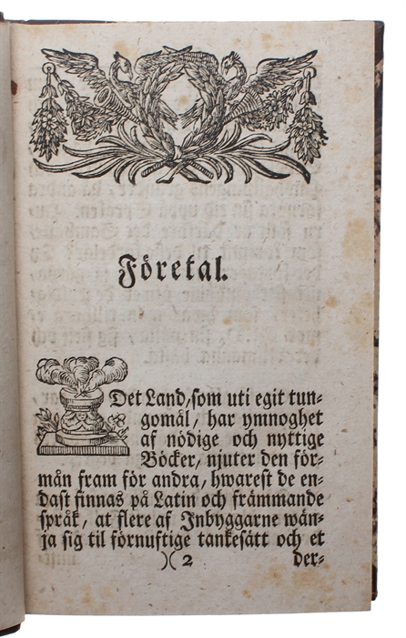 Capitain Lemuel Gullivers Resor, Til åtskillige långt bort belägne Land; Beprydde med Kopparstycken. Förra (-Senare) Delen. Tålkad ifrån Fransyskan (Af Olof Bidenius Renhorn). Andra Upplagan. 2 Bd.