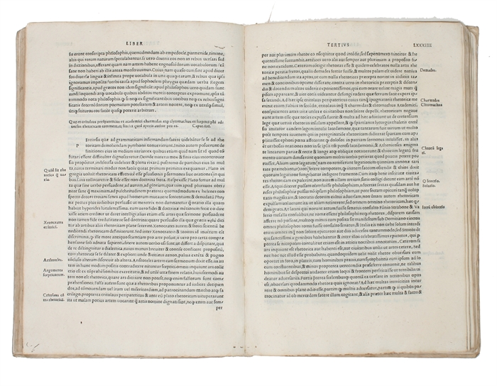 Examen vanitatis doctrinae gentium, et veritatis christianae disciplinae, distinctum in libros sex, quorum tres omnem philosophorum sectam universim, reliqui aristoteleam et aristotelis armis particulatim impugnant. Ubicunque autem Christiania et asse...