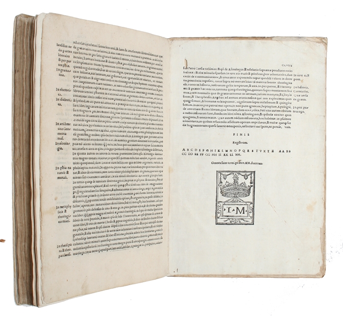 Examen vanitatis doctrinae gentium, et veritatis christianae disciplinae, distinctum in libros sex, quorum tres omnem philosophorum sectam universim, reliqui aristoteleam et aristotelis armis particulatim impugnant. Ubicunque autem Christiania et asse...