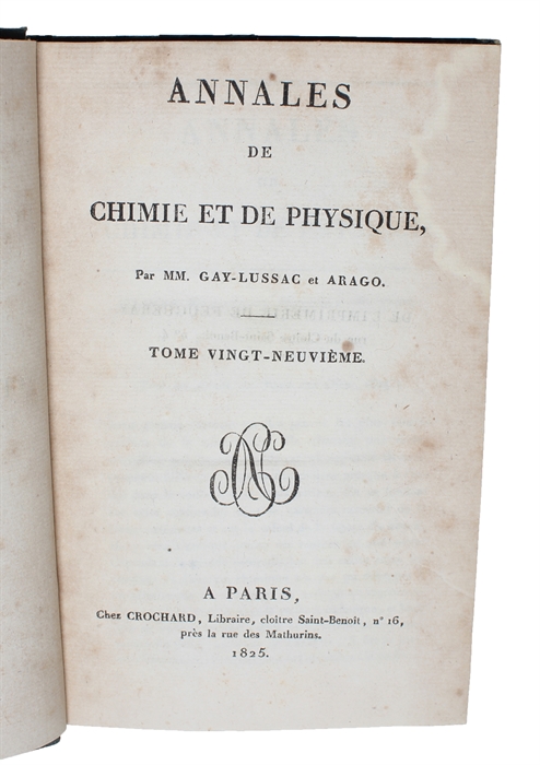 Mémoire sur une nouvelle Expérience électrodynamique, sur son application à la formule qui représente l'action mutuelle de deux élemend de conducteurs voltaïques, et sur de nouvelles conséquences déduites de cette formule. (Lu à l'Academie royale de...