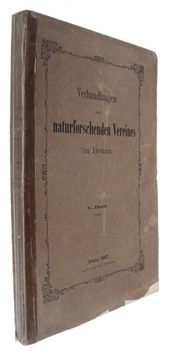 Meteorologische Beobachtungen aus Mähren und Schlesien für das Jahr 1866. [In: Verhandlungen des naturforschenden Vereins in Brünn. V. Band. 1866].