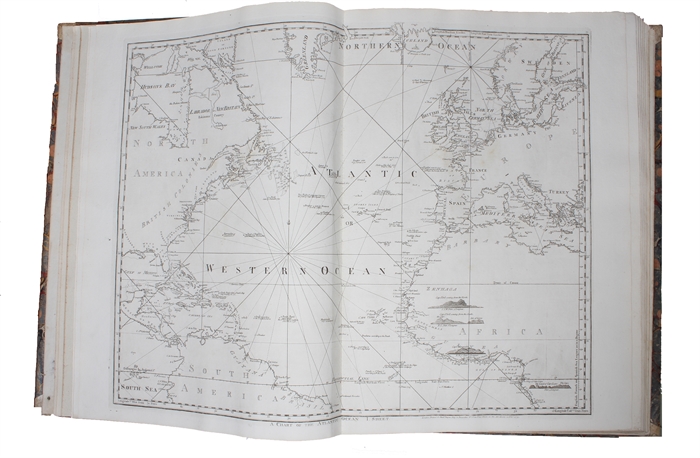 Atlas des Indes Occidentales, ou Description Géo-Hydrographique des Régions, des Côtes, des Isles, & des Mers, connues sous le nom d'Indes Occidentales, dans laquelle On trouve réunis tous les Détails Géographiques & Nautiques qui appartiennent à c...