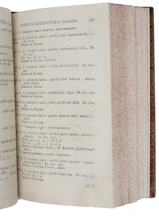 Systema Naturae. Per Regna Tria Naturae, Secundum Classes, Ordines, Genera, Species, Cum Characteribus, Differentiis, Synonymis, Locis. Editio Decima, Reformata. 3 vols.