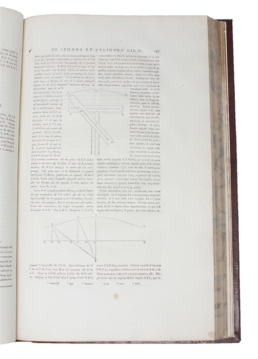 Archimedous ta sozomena meta ton Eutokiou Askaloniton hypomnematon (Greek). Archimedis quae supersunt Omnia cum Eutocii Ascalonitae Commentariis. Ex Josephi Torelli, Veronensis, cum nova Versione Latina. Accedunt Lextiones variantes ex Codd. Mediceo et...