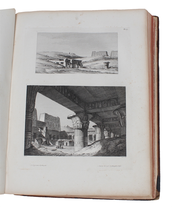 Travels in Lower and Upper Egypt, during the Campaigns of general Bonaparte. In Two Volumes. Translated from the last corrected and augmented Edition of the Author; accompanied by the whole of the original Atlas, comprising One Hundred and Forty Coppe...