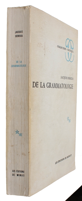 De la grammatologie.