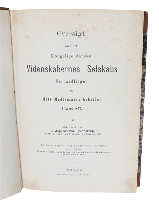 Om Identiteten af Lyssvingninger og elektriske Strømme. Meddelt den 25. Jan. 1866. (On the Identity of light- vibrations and electrical Currents - Ueber die Identität der Schwingungen des Lichts mit den elektrischen Strömen - Sur l'identité des vibrat...