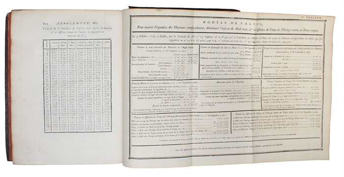 Voyage fait par Ordre du Roi en 1768 et 1769, à différentes Parties du Monde, Pour éprouver en mer les Horloges Marines inventées par M. Ferdinand Berthoud. Première partie, Contenant 1. Le Journal des Horloges Marines, ou la suite de quatorze vérifica...