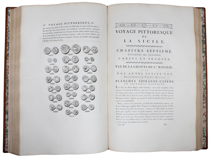 Voyage pittoresque ou Description des Royaumes de Naples et de Sicile. 4 Vols in 5.