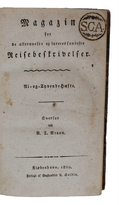 Reiser i Nubien og Arabien. Udgivne ved Selskabet til Fremme for Opdagelser i det Indre Afrika. Oversatte efter det ethnographiske Archiv ved N.T. Bruun.