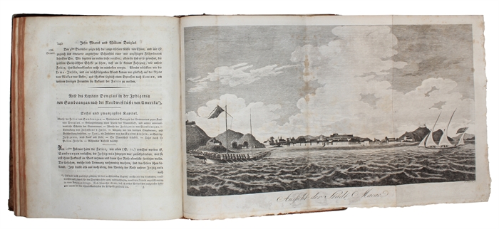 Geschichte der Reisen, die seit Cook an der Nordwest= und Nordost=Küste von Amerika und in dem nördlichsten Amerika selbst von Meares, Dixon, Portlock, Coxe, Long u.a.m. unternommen worden sind. Aus dem Englischen, mit Zuziehung aller anderweitigen Hü...