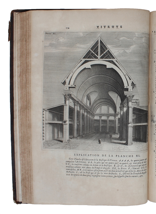 Les Dix Livres D'Architecture de Vitruve corrigez et Traduits nouvellement en Francois, avec des Notes & des Figures. Seconde Edition reveuë, corrigée, & augmentée. Par M. Perrault.