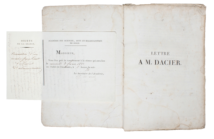 Lettre a M. Dacier, relative a l'alpabet des hiéroglyphes phonétiques, employés par les égyptiens pour inscrire sur leurs monuments les titres, les noms et les surnoms des souveraines grecs et romains.