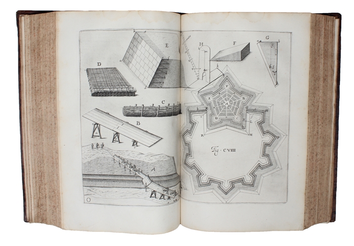 Architecture Militaire Moderne, ou Fortification: confirmée par diverses histoires tant anciennes que nouvelles, & enrichie des Figures des principales Forteresses qui sont en l'Europe... Mise en Francois par Helie Poirier.