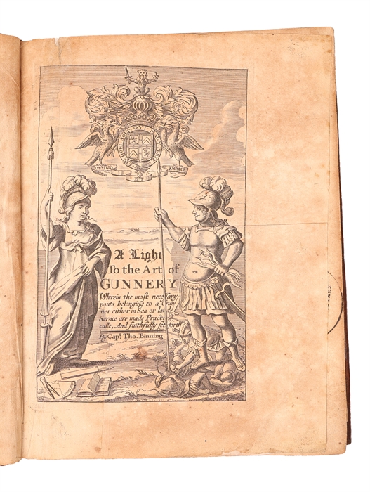 A Light to the Art of Gunnery. Wherein is laid down the True Weight of Powder, both for Proof and Action, of all sorts of Great Ordnance. Also the true Ball, and allowance for Wind. With the most necessary Conclusions for the Practice of Gunnery, eit...