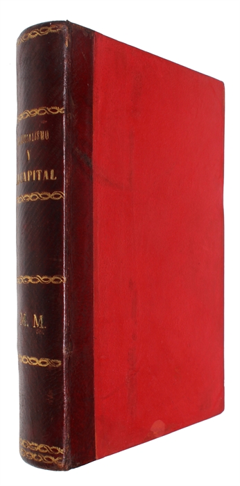 El Capital. Resumido y acompanado de un estudio sobre el socialismo científico por Gabriel Deville. Primera edición [Marx / Deville] (+) Socialismo Utopico y Socialismo Cientifico [Engels] (+) La Ley de Los Salarios y Sus Consecuencias [Guesde].