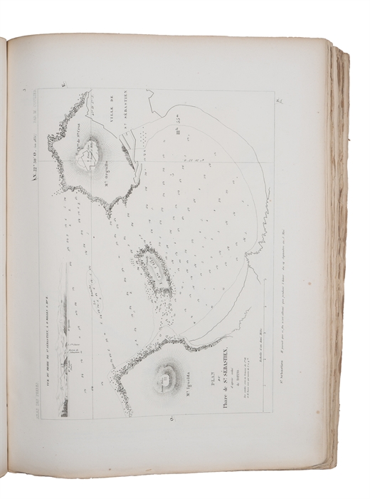 Atlas général des Phares et Fanaux à l'usage des Navigateurs,... Publié sous les Auspices de S.A.R.Mgr le Prince de Joinville. 23 Parts. (All published).