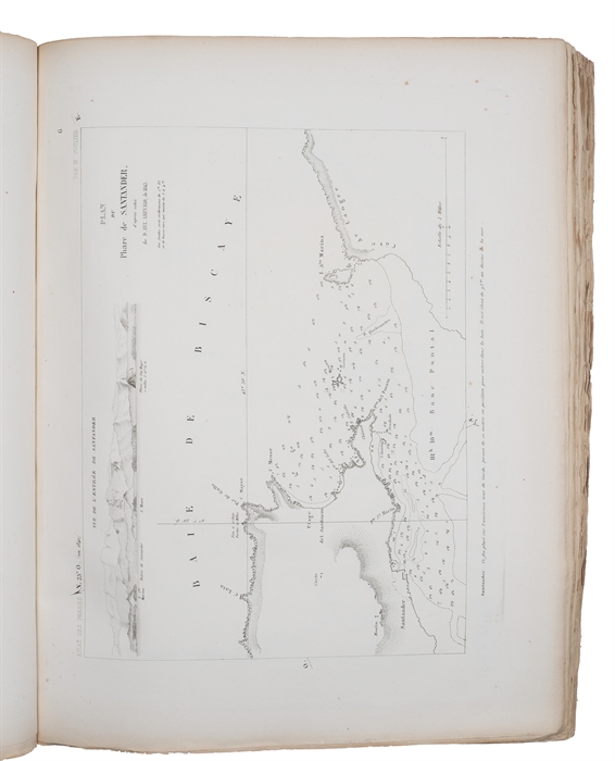 Atlas général des Phares et Fanaux à l'usage des Navigateurs,... Publié sous les Auspices de S.A.R.Mgr le Prince de Joinville. 23 Parts. (All published).