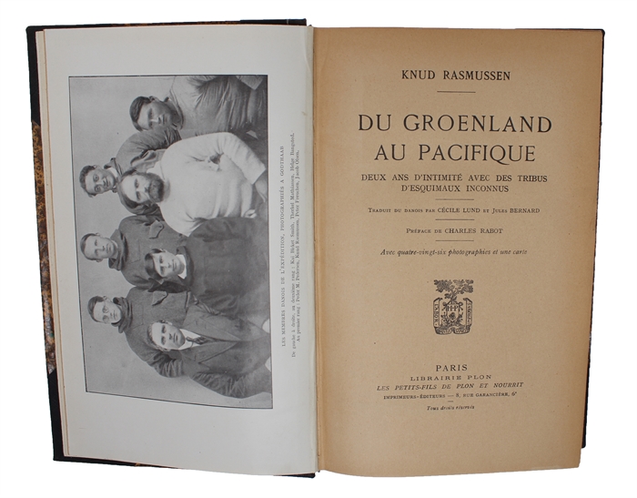 Du Groenland au Pacifique, deux ans d'intimité avec des tribus d'esquimaux inconnus.