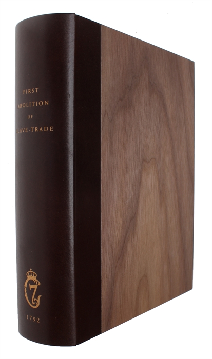 Forordning om Neger=Handelen (i.e. Decree about the Negro-Trade). [In. Kong Christian den Syvendes allernaadigste Forordninger og aabne Breve for Aar 1792]. 