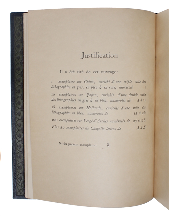 Petit bestiaire. Poèmes inédits par Marie Laurencin avec deux lithographies inédites de l'auteur.