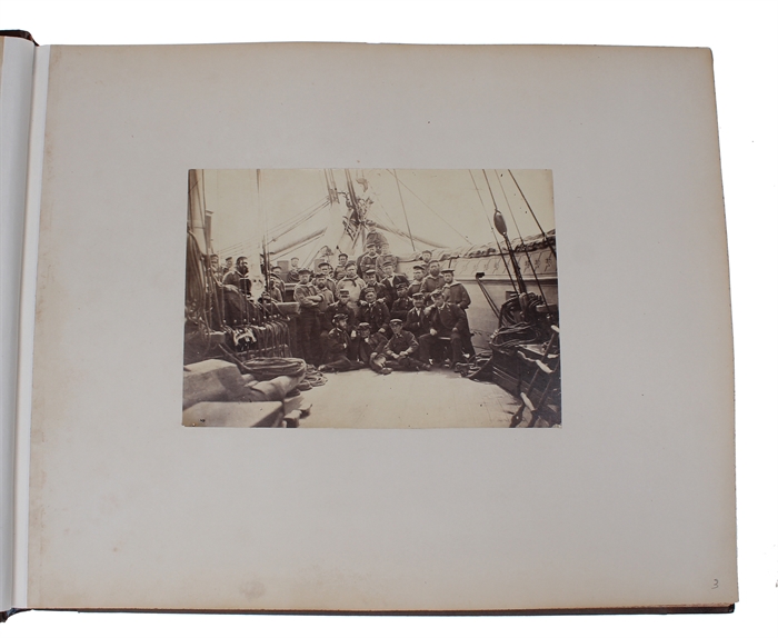 The Tordenskjold-expedition. 71 albumen prints from the 1860'ies to 1873.