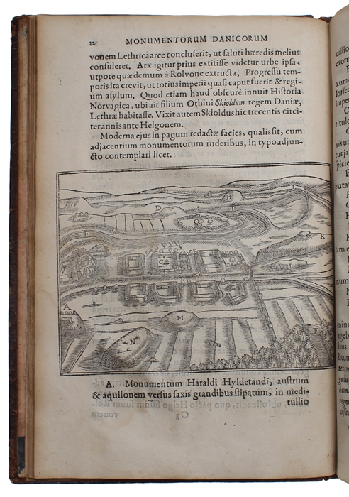 Danicorum Monumentorum Libri Sex: E spissis antiquitatum tenebris et in Dania ac Norvegia extantibus ruderibus eruti + Regum Daniae Series duplex et Limitum inter Daniam & Sveciam Descriptio. Ex vetustissimo Legum Scanicarum Literis Runicis in membran...