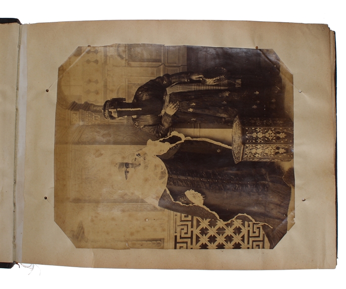 Album containing 146 albumen prints of Egypt from the 1870ies.