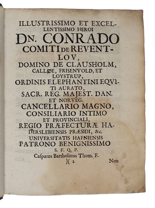 Specimen Historiae Anatomicae Partium Corporis Humani (Bartholin) (+) Historia partium et oeconomiae hominis secundum naturam, sive dissertationes (Ortlob).