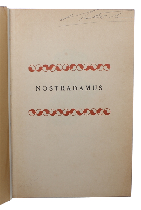 Michel de Nostredame, kaldet Nostradamus. En Undersøgelse af hans Profetiers Indhold og Overensstemmelse med Historien, og en Studie over den Profetiske Evnes Natur og dens Betydning for den menneskelige Erkendelse.