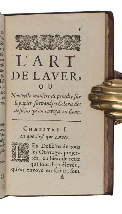 L'Art de laver, ou Nouvelle manière de peindre sur le papier, suivant le Coloris des Desseins qu'on envoye à la Cour.