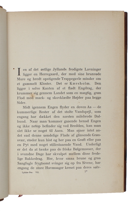 Lykke-Per. 8 Bd. (Hans Ungdom - Finder Skatten - Hans Kærlighed - I det Frememde - Hans Store Værk - Og hans Kæreste - Hans Rejse til Amerika - Hans sidste Kamp).