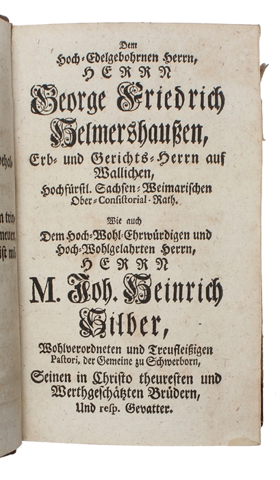 Prodromus diarii Herrnhuthiani, Das ist Theologische Abhandlung von der wahren Weissheit eines Evangelischen Lehrers, mit denen Herrnhutisch-gesinnten Seelen gewissenhaft umzugehen... (+) Diarium Herrnhuthianum Das ist Gewissenhaffte Erzehlung alles d...